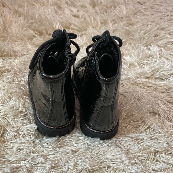 Black Combat Boots - Picture 2 of 3